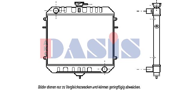 AKS DASIS Radiators, Motora dzesēšanas sistēma 150028N
